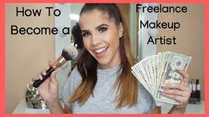 how to become a freelance makeup artist