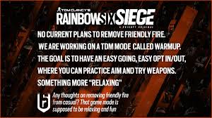 Many were content with the life they lived and items they had, while others were attempting to construct boats to. Rainbow Six Siege On Twitter However You Are Right To Say That This Game Is A Very Sweaty One And We Acknowledge That Sometimes You Might Want To Enjoy Siege Without