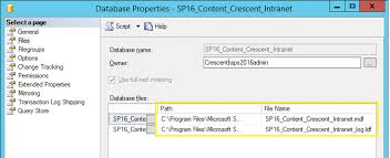 move sharepoint content databases