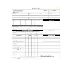 Free Reimbursement Request Form Template Int Excel Travel Expense