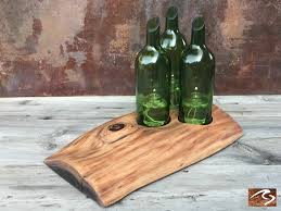 Wine Bottle Art And Wood Design Craft