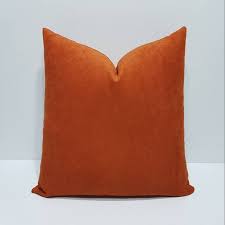 Buy Burnt Orange Pillow Cover Orange