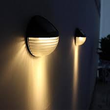 led sensor wall lamp soft warm white