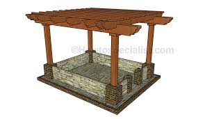 Diy Pergola Plans Howtospecialist