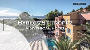 a mythical hotel in saint tropez