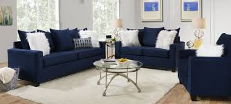 indigo blue sofa and loveseat set