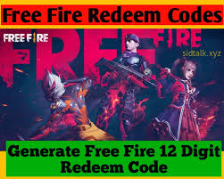 The codes free fire they are a conjunction of 12 numbers and uppercase letters that once you enter it on the official website these codes have the possibility of being on printed cards or digital gifts. Free Fire Redeem Code Generator Free Tool 2021 Latest Working