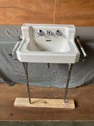 1950s Porcelain Antique Sinks For