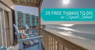 25 free things to do on topsail island
