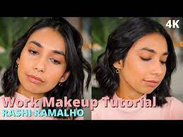 easy work makeup tutorial on brown skin