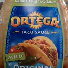 calories in ortega original taco sauce