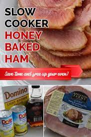 honey baked ham in the crockpot the