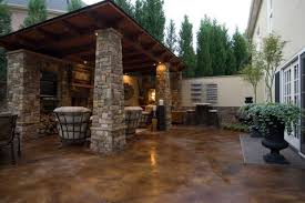 25 best stained concrete patio colors
