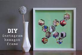 Diy Instagram Hexagon Frame Oleander