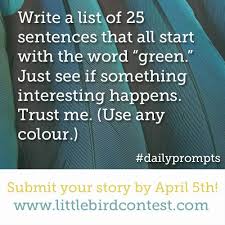     Writing Prompts by undefinedromance     use a single word to generate a  story