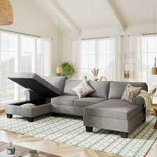 sectional sofa couch set with double