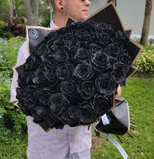 bouquet of black roses in hollywood fl