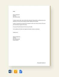 20 gift letter templates word pdf