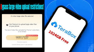 terabox upload large video files