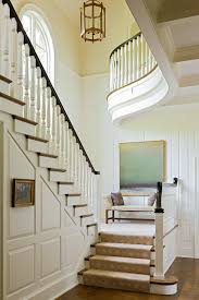 Farmhouse interior with a rainier cable railing by ags. 25 Stair Railing Ideas To Elevate Your Home S Style Better Homes Gardens