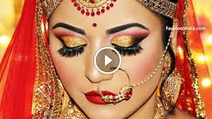indian bridal makeup tutorial ethnic