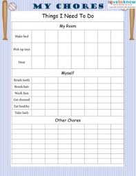 Chores List Chart Magdalene Project Org