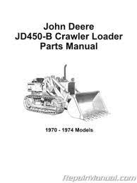 john deere 450 b crawler loader parts
