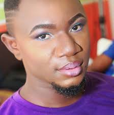 gele and makeup on men slay or nay