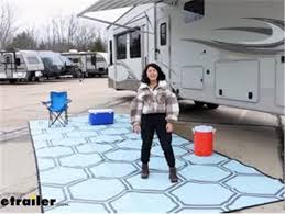 etrailer reversible rv outdoor rug w