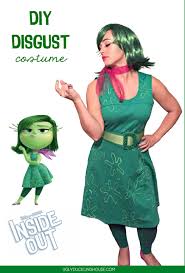 diy disgust costume inside out ugly