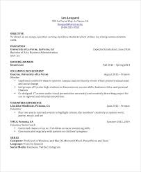 As a fresh graduate who's looking for a job in biomedical science, you want your resume to revolve around your academic accomplishments. 9 Student Resume Templates Pdf Doc Free Premium Templates