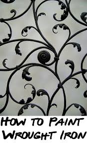 44 Painting Wrought Iron Furniture