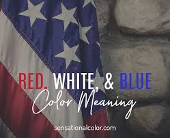 blue meaning of the american flag