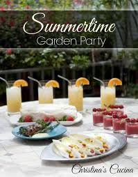 a summertime garden party easy summer