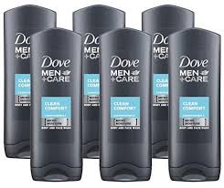 dove men care body face wash clean