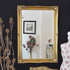 Vintage Gold Antique Design Wall Mirror