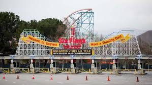 six flags magic mountain will partially