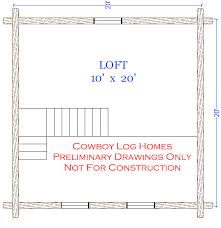 Plans For Small Log Cabins Cowboy Log