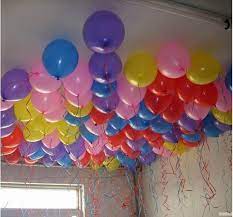 how to decorate room with balloons and