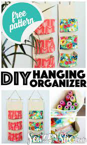 Diy Hanging Organizer Free Sewing Pattern