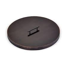 Check spelling or type a new query. Round Oil Rubbed Bronze Drop In Fire Pit Pan Lid The Magic Of Fire