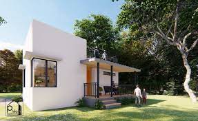 Bungalow House With Roof Deck 45 Sqm