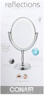 conair reflections led lighted mirror