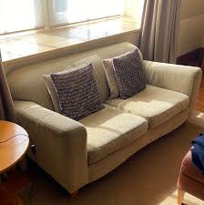 0x exklusives sofa 2 sitzer couch beige