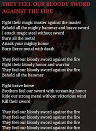 Manowar lyrics generator