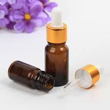 China Amber Color Essential Oil Glass
