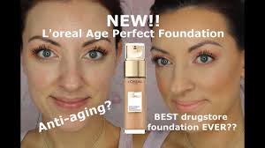new l oreal age perfect anti aging