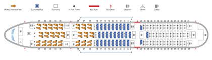 United Airlines Releases Boeing 787 9 Dreamliner Seat Map