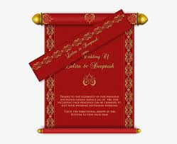 hindu wedding invitation card design