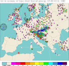 Meteorological Charts Analysis Forecast North Atlantic Europe